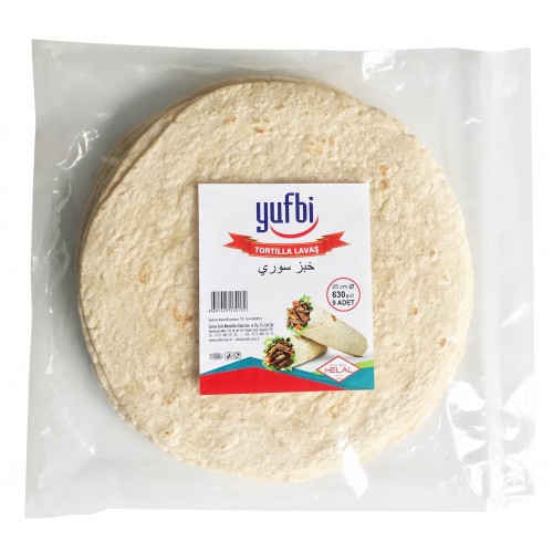 Tortilla Lavaş 650gr 25cm 10 Yaprak